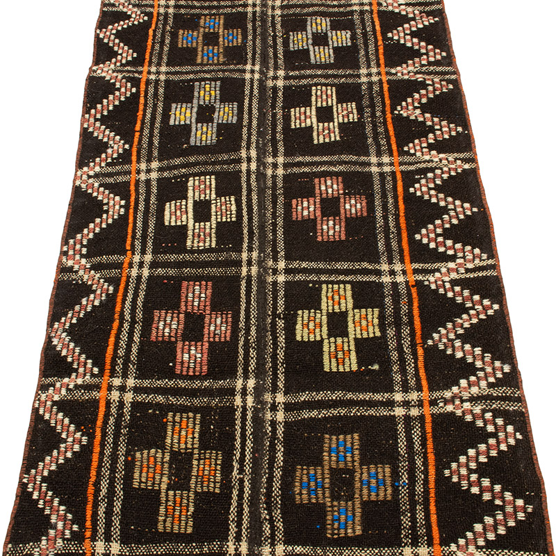 Vintage Anatolian Jijim Runner - K0093065