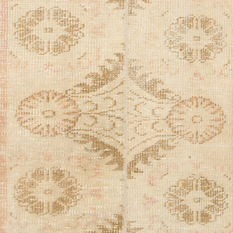 Vintage Turkish Hand-Knotted Runner - K0093066