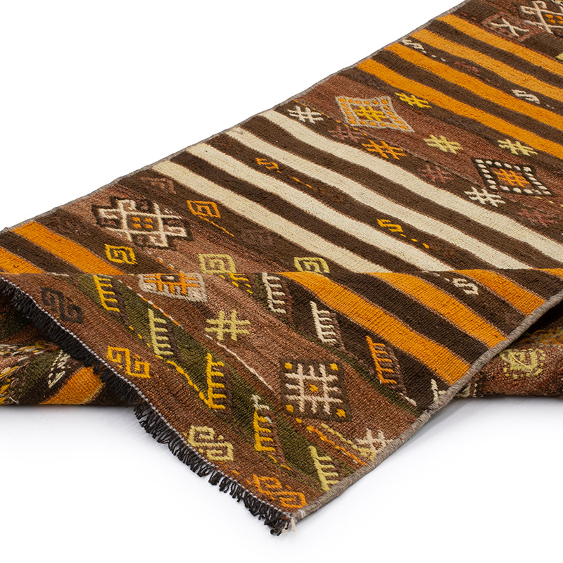 Vintage Anatolian Kilim Runner - K0093068