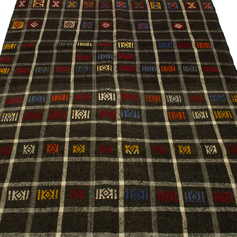 Vintage Anatolian Jijim Rug - K0093069