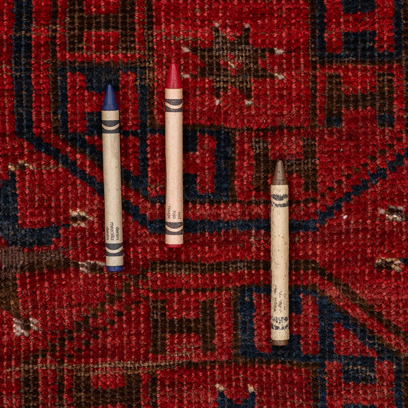 Vintage Afghan Hand-Knotted Runner - 2' 3" x 11' 3" (27" x 135") - K0093075