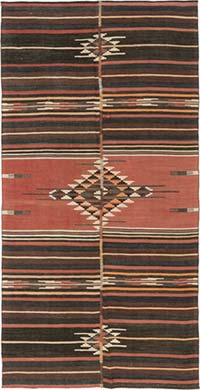 Vintage Manastir Kilim Rug