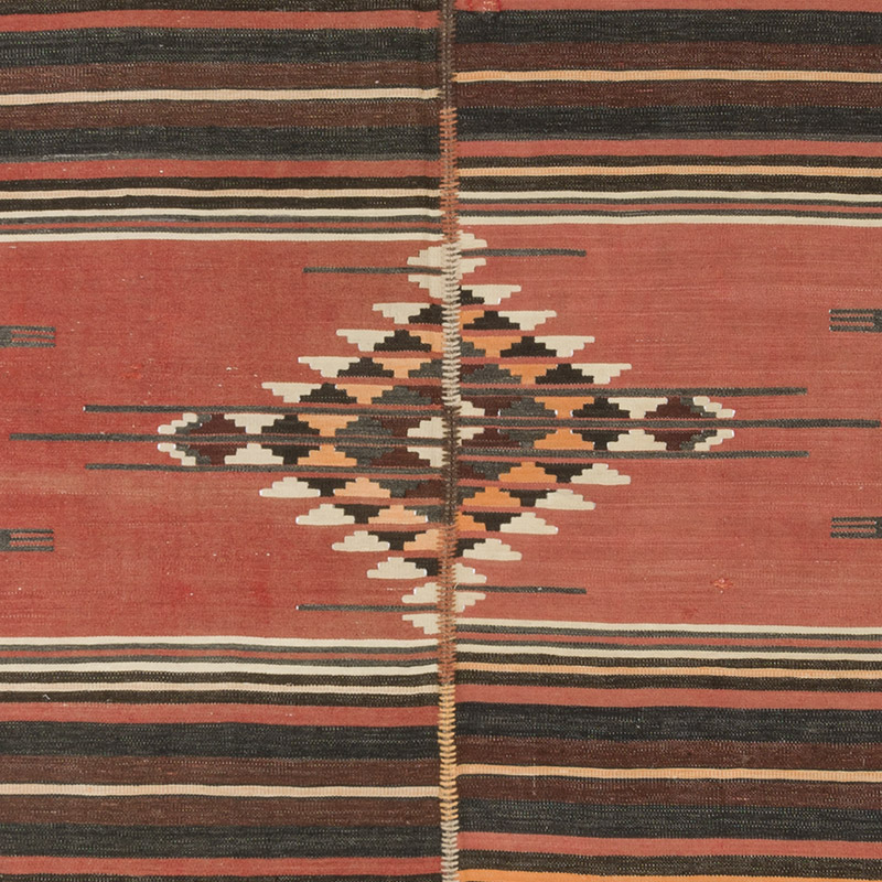 Vintage Manastir Kilim Rug - K0093076