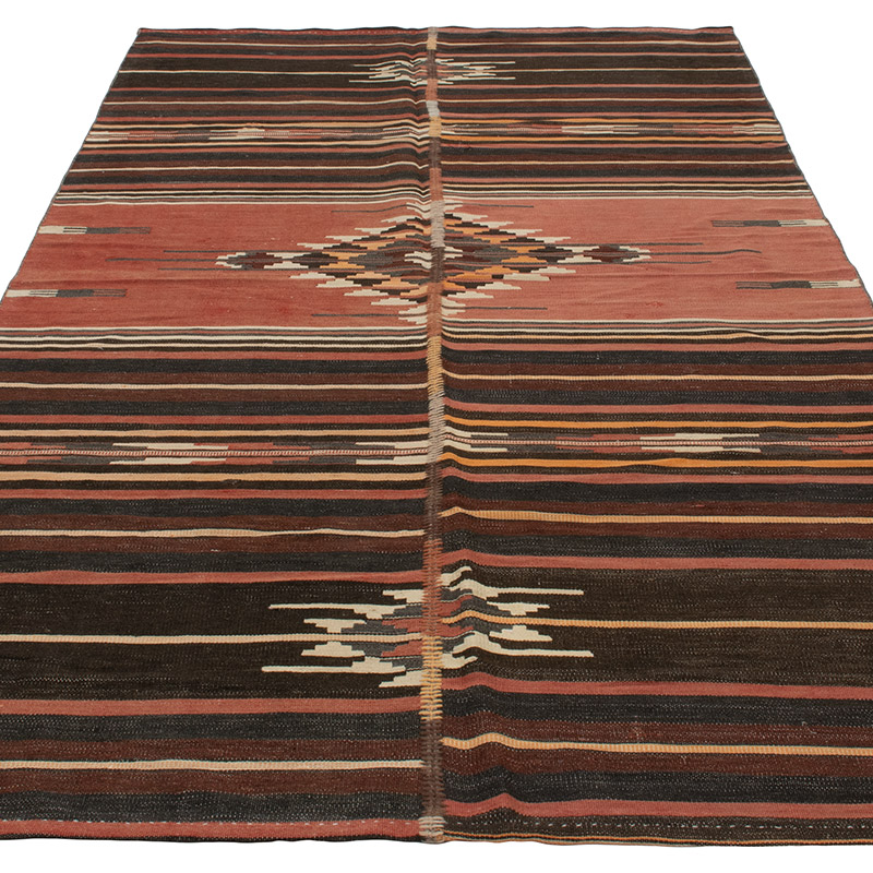 Vintage Manastir Kilim Rug - K0093076