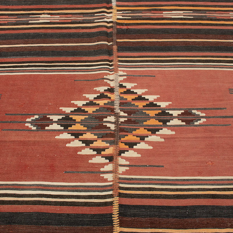 Vintage Manastir Kilim Rug - K0093076