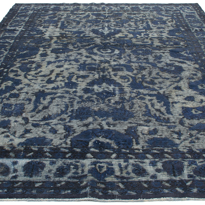 Hand Carved Over-Dyed Rug - K0093077