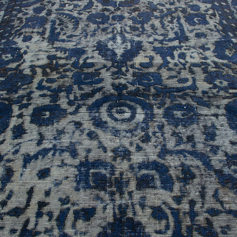 Hand Carved Over-Dyed Rug - K0093077