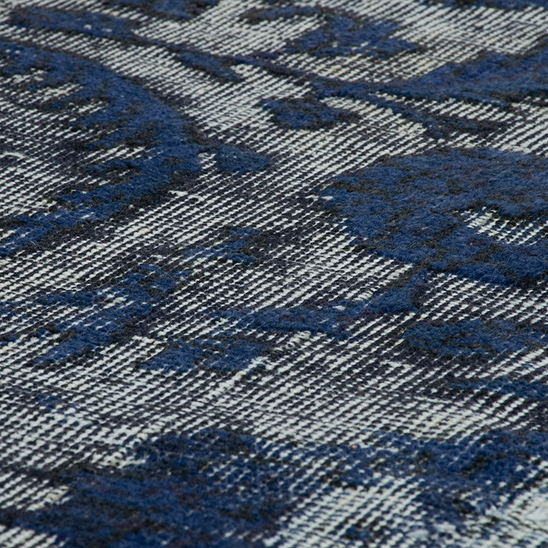 Hand Carved Over-Dyed Rug - K0093077
