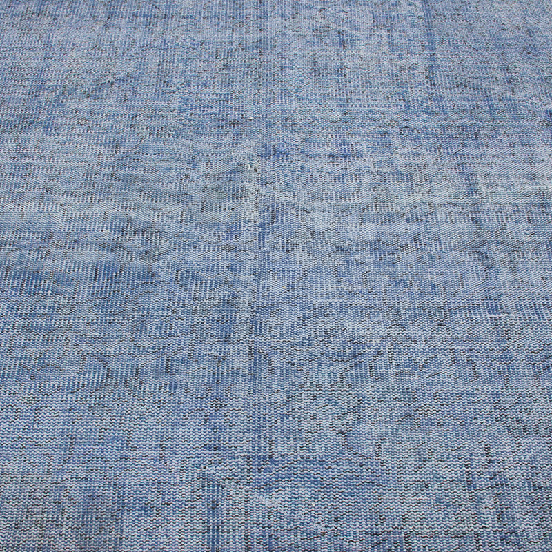 Over-dyed Vintage Hand-Knotted Turkish Rug - K0093079