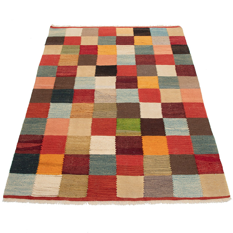 Nueva Alfombra Turca Kilim - 88 cm x 133 cm - K0093088