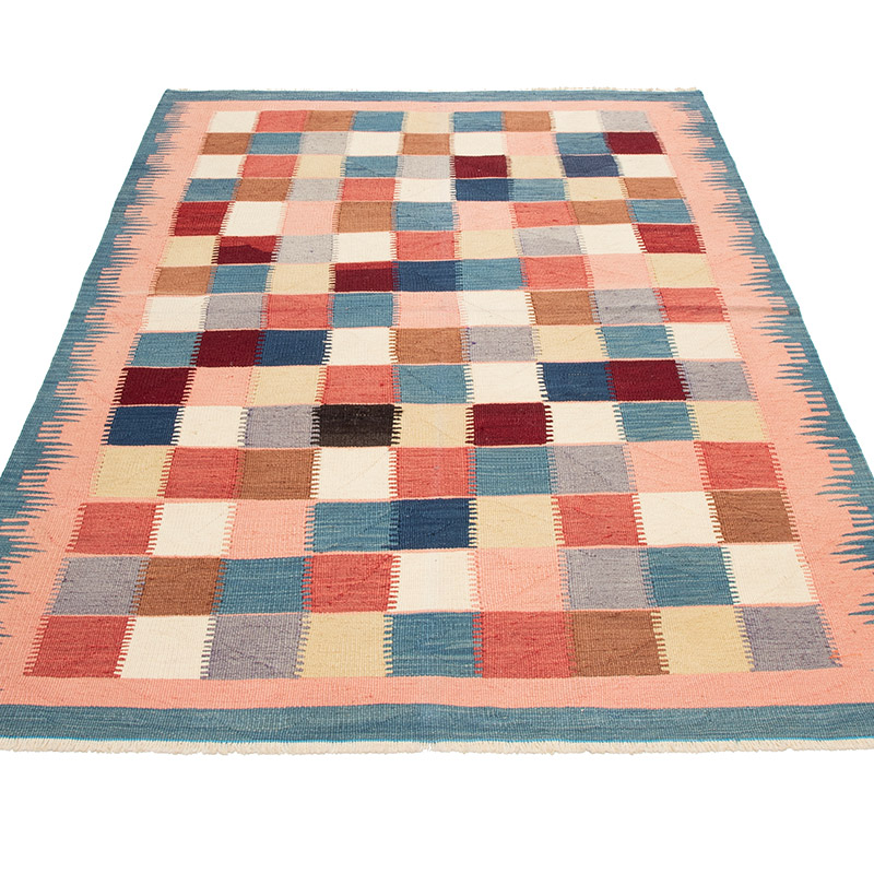 New Turkish Handwoven Kilim Rug - 3' 8" x 5' 9" (44" x 69") - K0093089