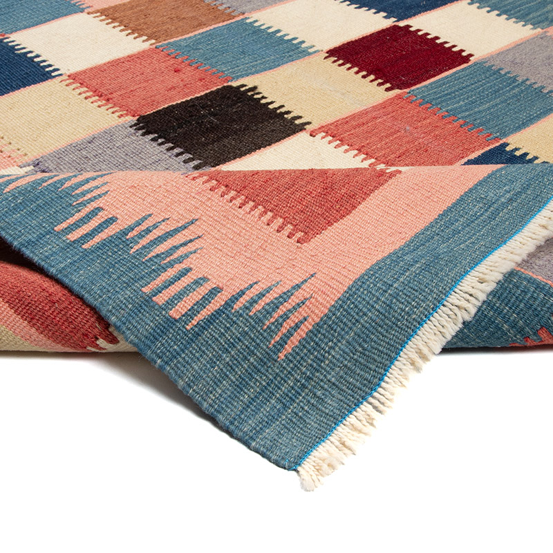 New Turkish Handwoven Kilim Rug - 3' 8" x 5' 9" (44" x 69") - K0093089
