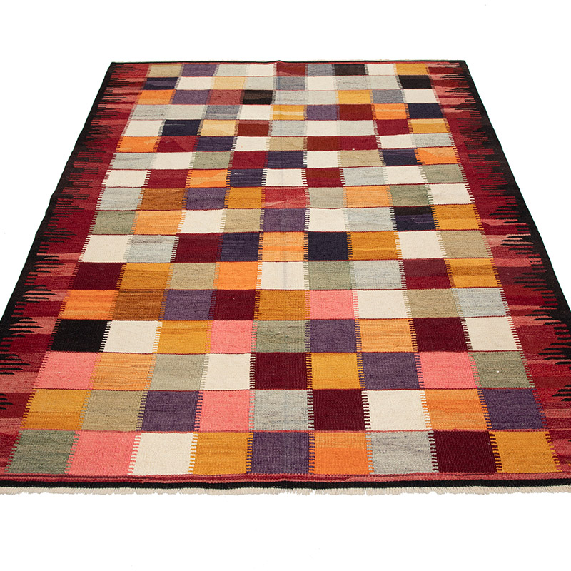 New Turkish Handwoven Kilim Rug - 4' 1" x 5' 10" (49" x 70") - K0093090