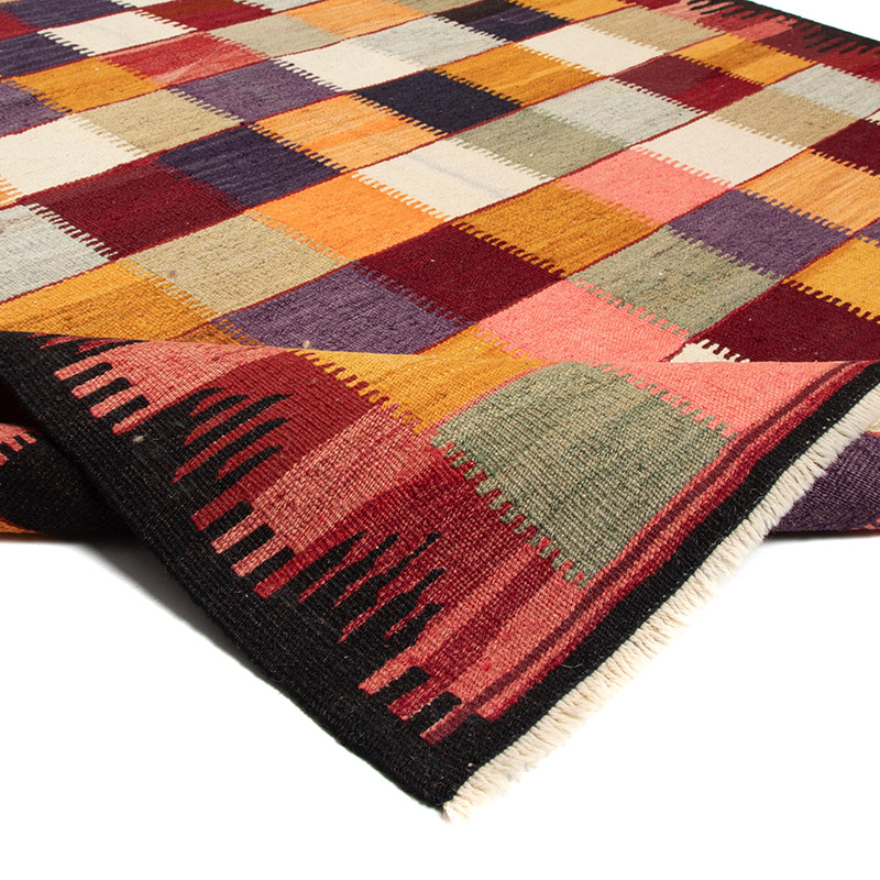 New Turkish Handwoven Kilim Rug - 4' 1" x 5' 10" (49" x 70") - K0093090