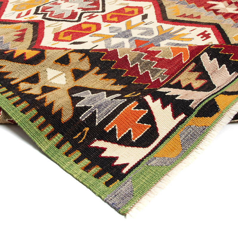 Nueva Alfombra Turca Kilim - 124 cm x 174 cm - K0093091