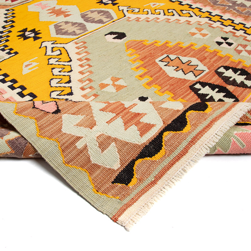 Nueva Alfombra Turca Kilim - 116 cm x 169 cm - K0093092
