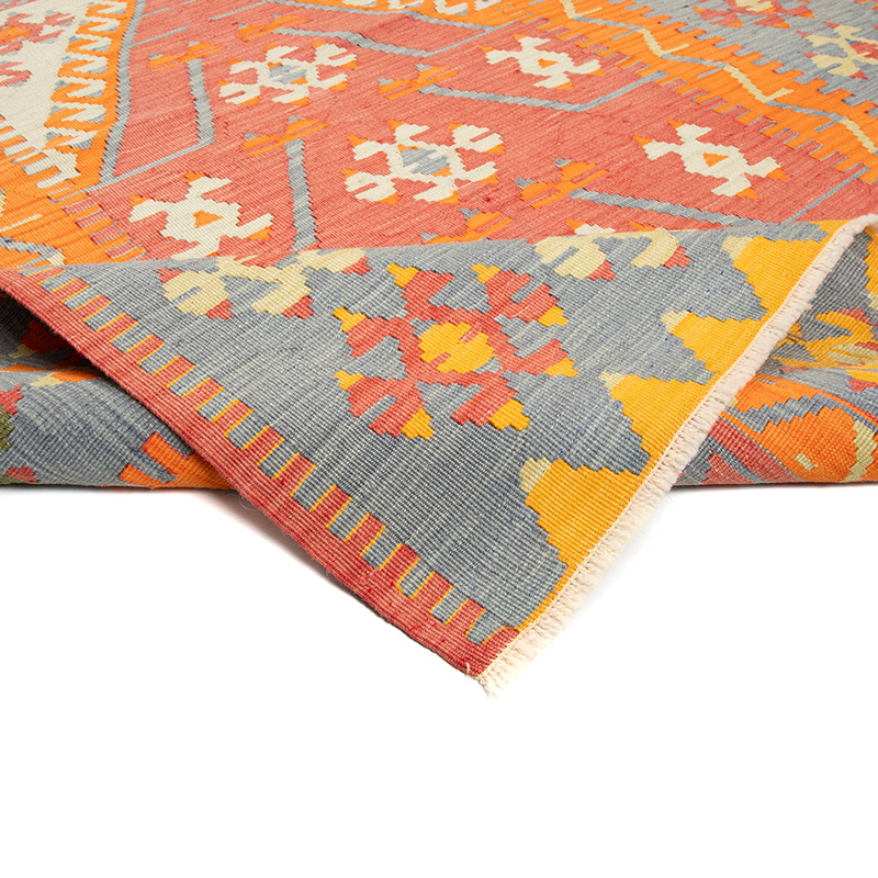 New Turkish Handwoven Kilim Rug - 3' 11" x 5' 9" (47" x 69") - K0093093