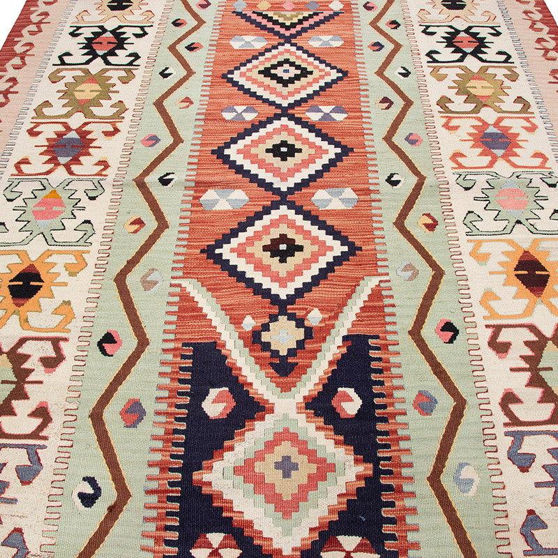 Yeni Kök Boya El Dokuma Kilim - 128 cm x 186 cm - K0093094