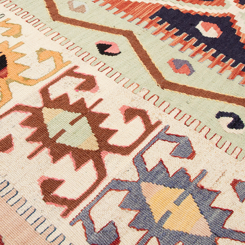 Yeni Kök Boya El Dokuma Kilim - 128 cm x 186 cm - K0093094