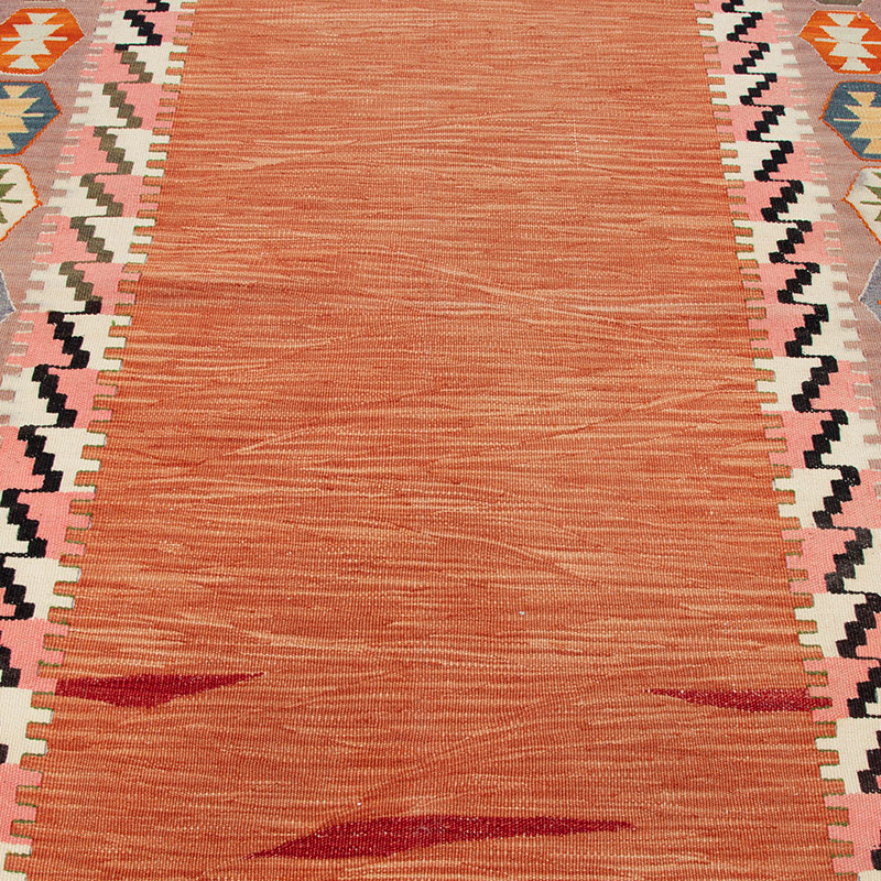 New Turkish Handwoven Kilim Rug - 3' 11" x 5' 9" (47" x 69") - K0093096