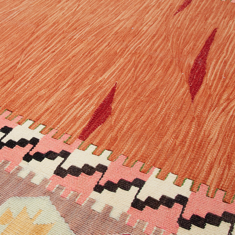 New Turkish Handwoven Kilim Rug - 3' 11" x 5' 9" (47" x 69") - K0093096