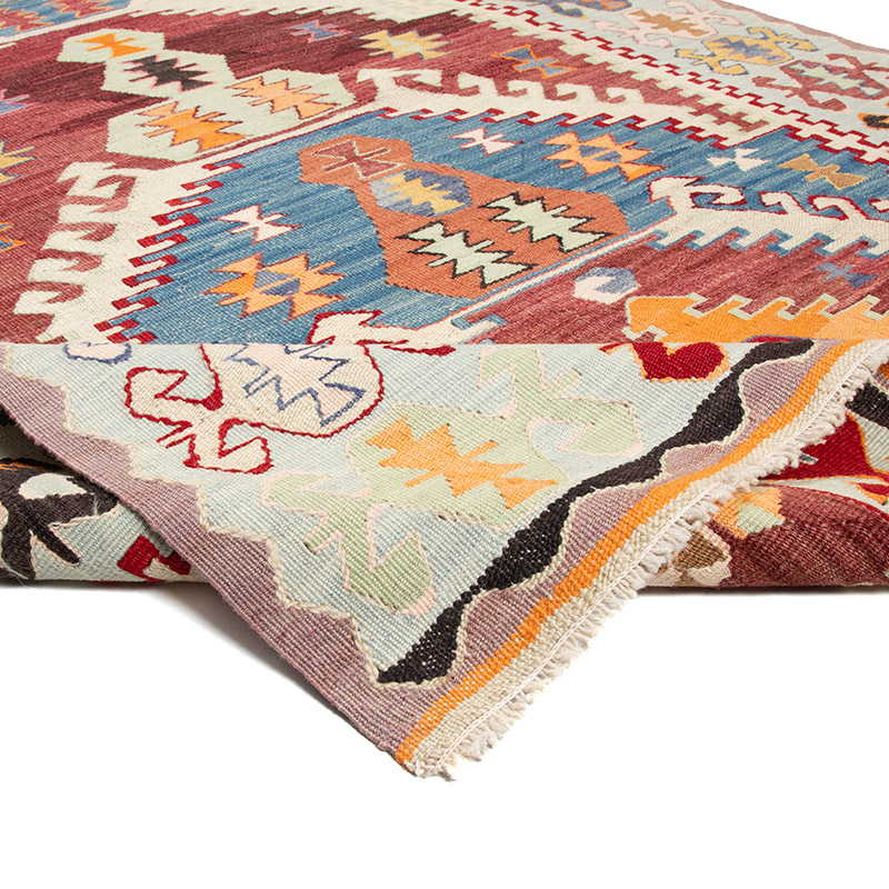 Nueva Alfombra Turca Kilim - 121 cm x 174 cm - K0093097