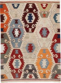 Nueva Alfombra Turca Kilim - 145 cm x 197 cm
