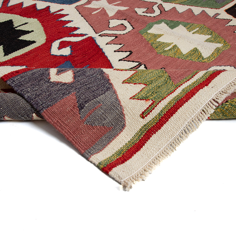 Nueva Alfombra Turca Kilim - 147 cm x 202 cm - K0093102