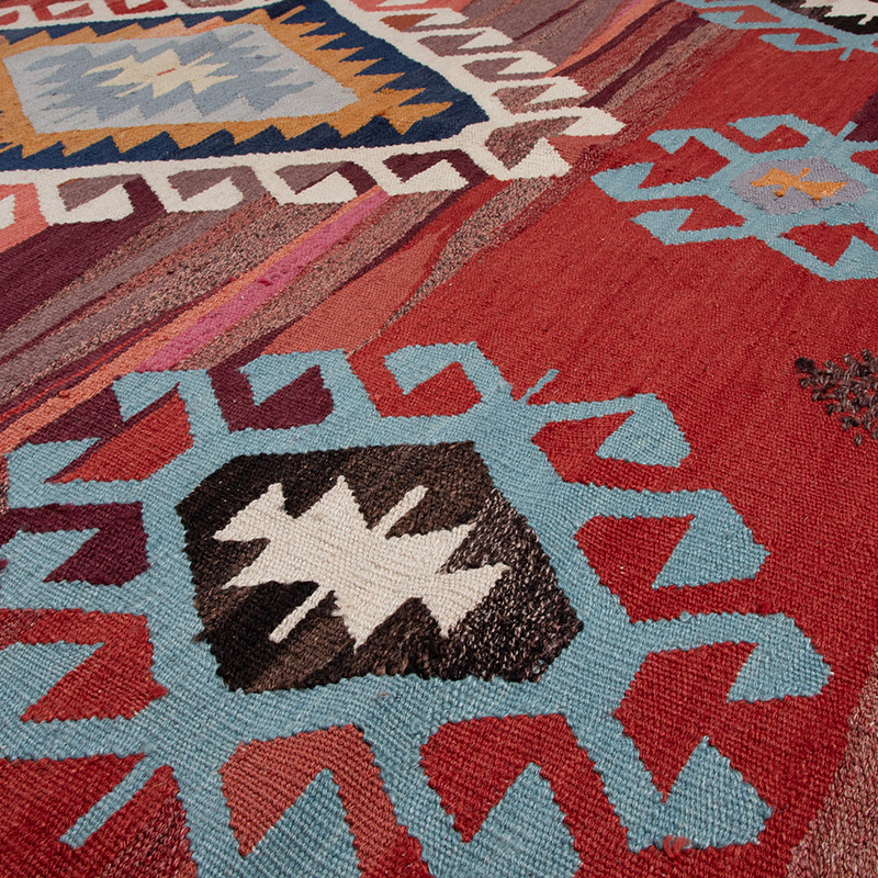 Nueva Alfombra Turca Kilim - 200 cm x 306 cm - K0093103