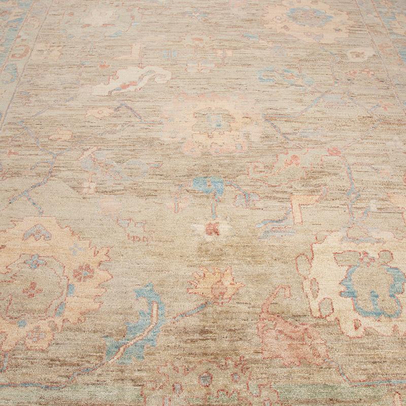 New Hand-Knotted Rug - 8' 2" x 10'  (98" x 120") - K0093106