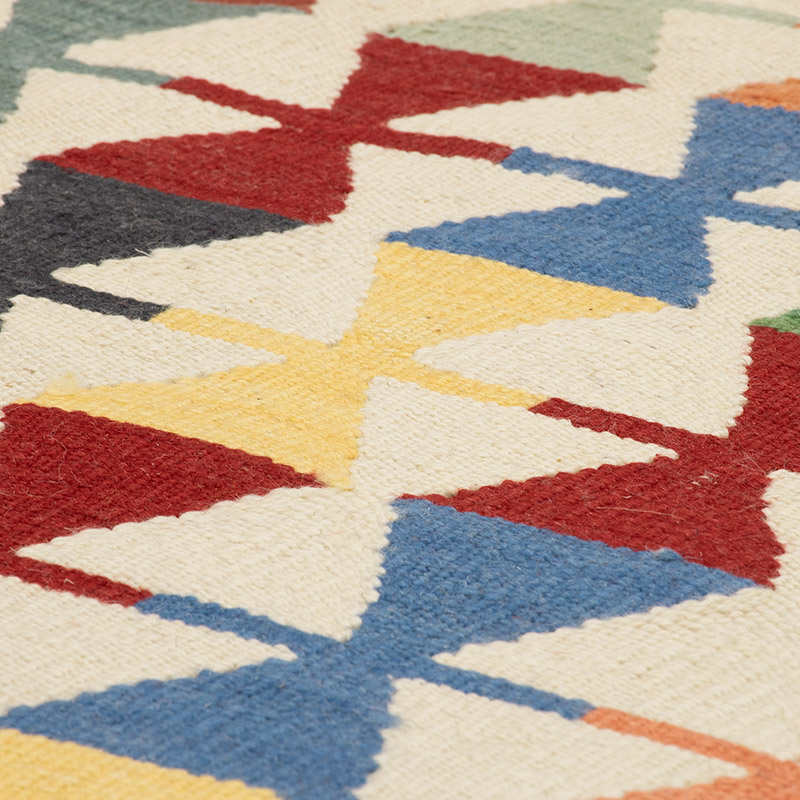 Yeni Kök Boya El Dokuma Kilim - 124 cm x 190 cm - K0093127