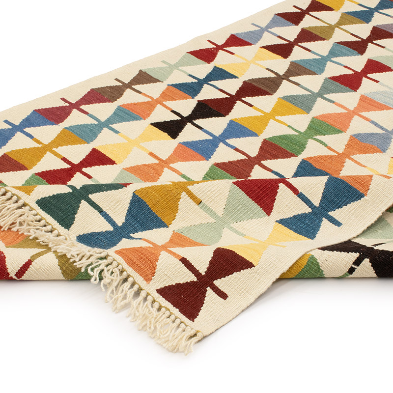 Yeni Kök Boya El Dokuma Kilim - 124 cm x 190 cm - K0093127