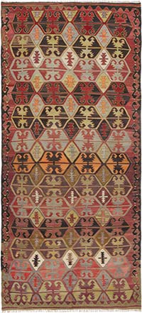 Vintage Hotamis Kilim Rug