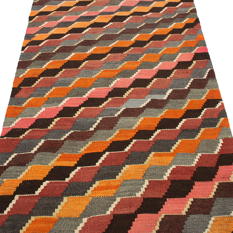 Vintage Mut Kilim Runner - K0093139