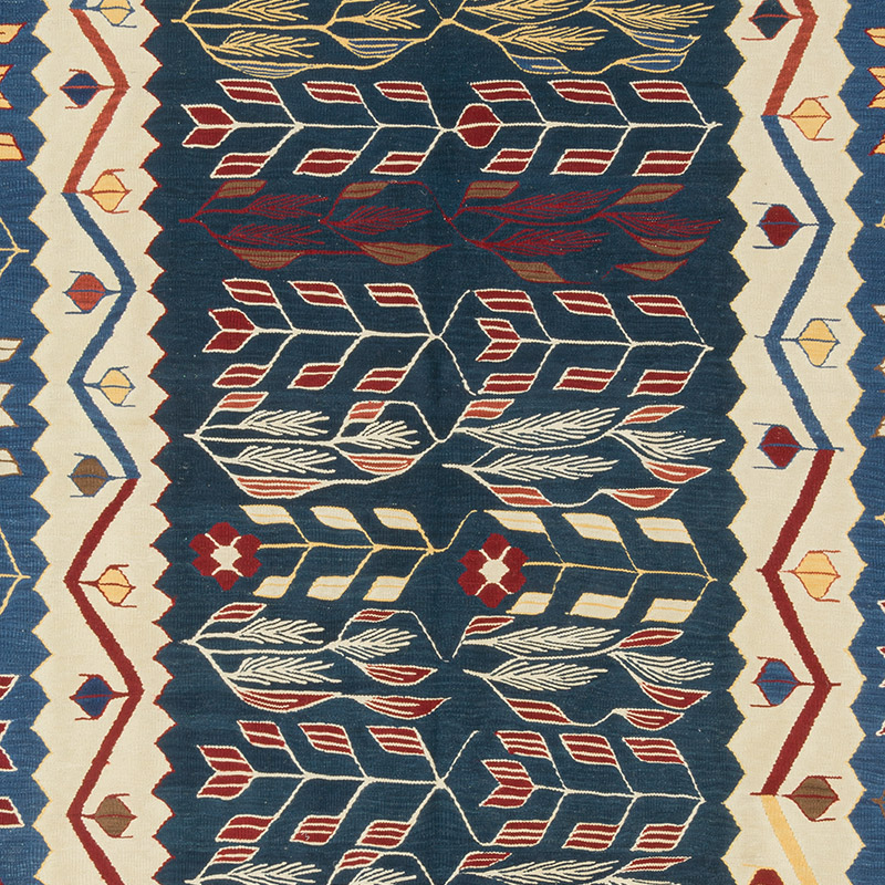Yeni Kök Boya El Dokuma Kilim - 190 cm x 252 cm - K0093145
