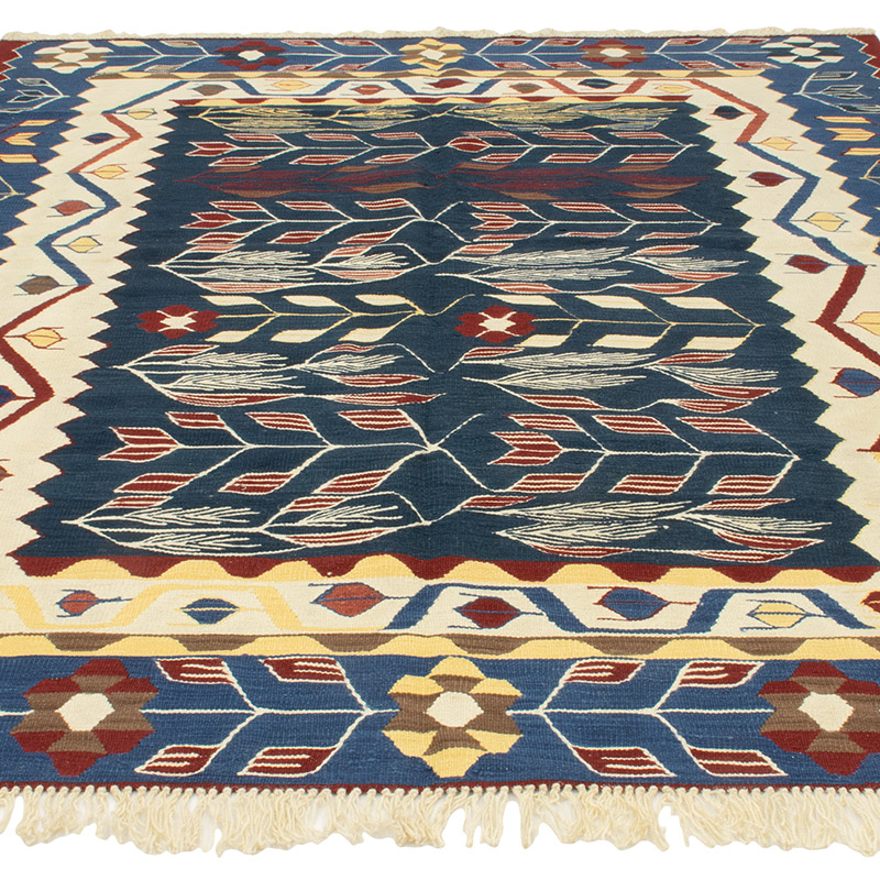 Yeni Kök Boya El Dokuma Kilim - 190 cm x 252 cm - K0093145