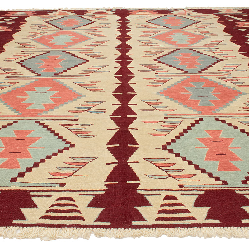 Yeni Kök Boya El Dokuma Kilim - 283 cm x 320 cm - K0093147