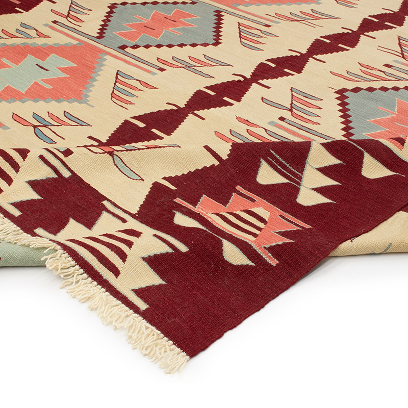 Yeni Kök Boya El Dokuma Kilim - 283 cm x 320 cm - K0093147