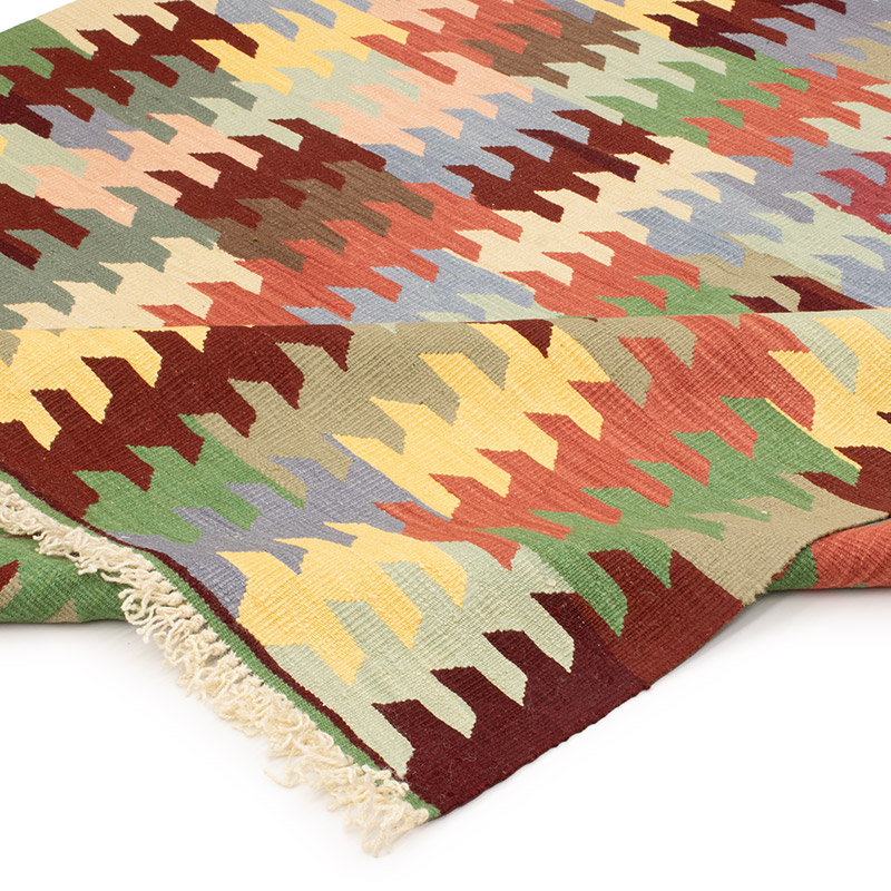 Yeni Kök Boya El Dokuma Kilim - 185 cm x 257 cm - K0093160