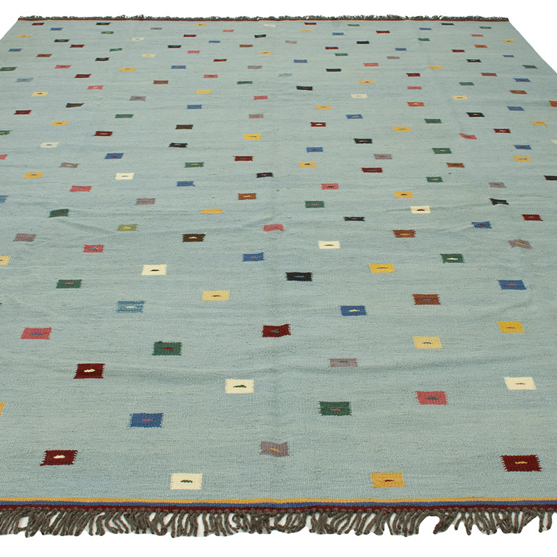 Yeni Kök Boya El Dokuma Kilim - 241 cm x 334 cm - K0093161