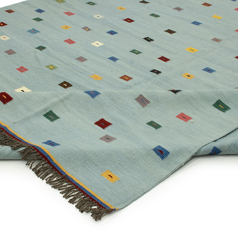 Yeni Kök Boya El Dokuma Kilim - 241 cm x 334 cm - K0093161