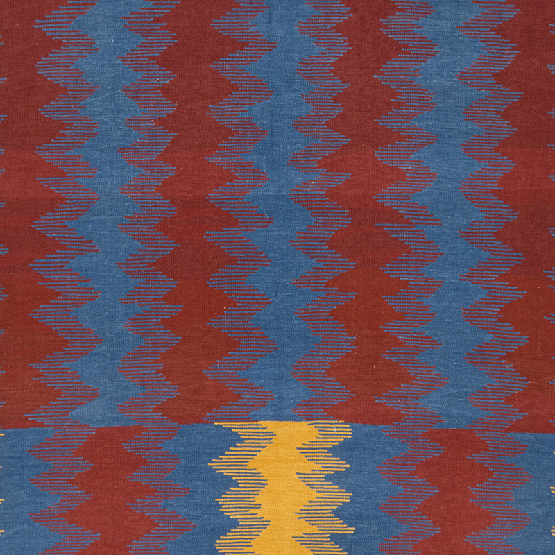 Yeni Kök Boya El Dokuma Kilim - 206 cm x 301 cm - K0093163