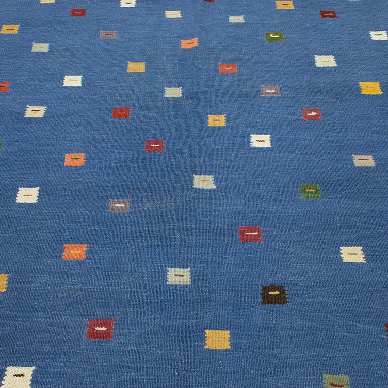 Yeni Kök Boya El Dokuma Kilim - 121 cm x 186 cm - K0093164
