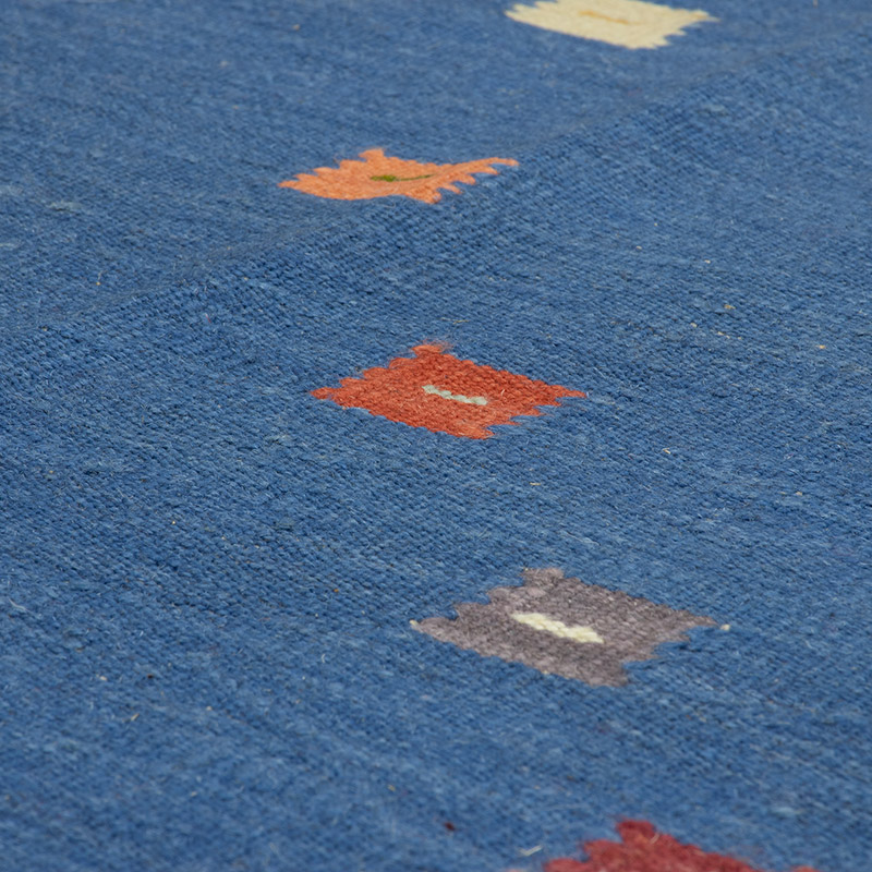 Yeni Kök Boya El Dokuma Kilim - 121 cm x 186 cm - K0093164