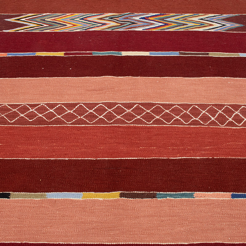 Yeni Kök Boya El Dokuma Kilim - 124 cm x 194 cm - K0093167