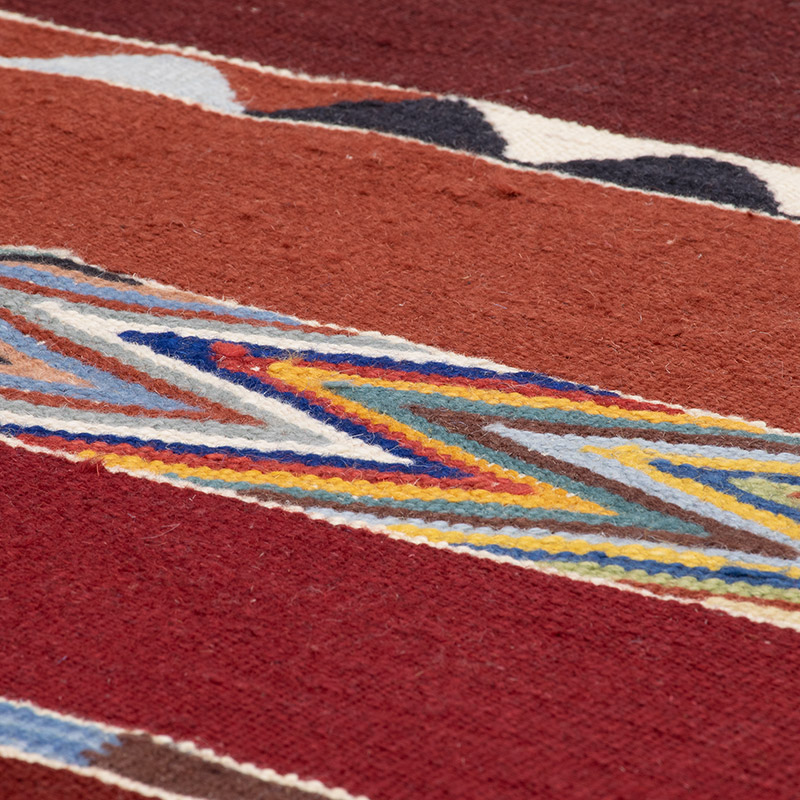Yeni Kök Boya El Dokuma Kilim - 124 cm x 194 cm - K0093167