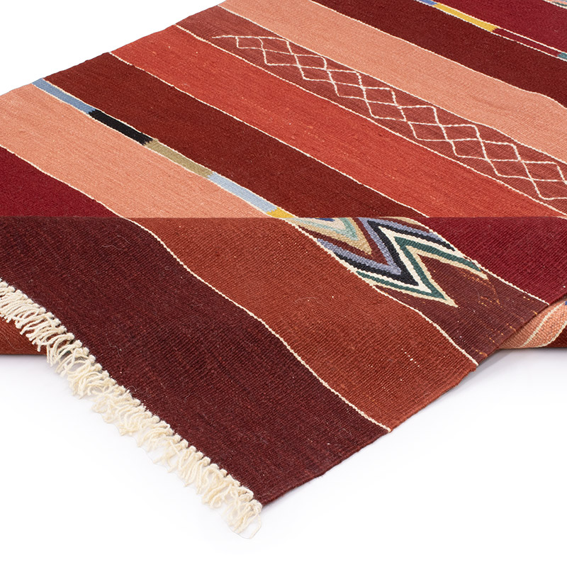 Yeni Kök Boya El Dokuma Kilim - 124 cm x 194 cm - K0093167