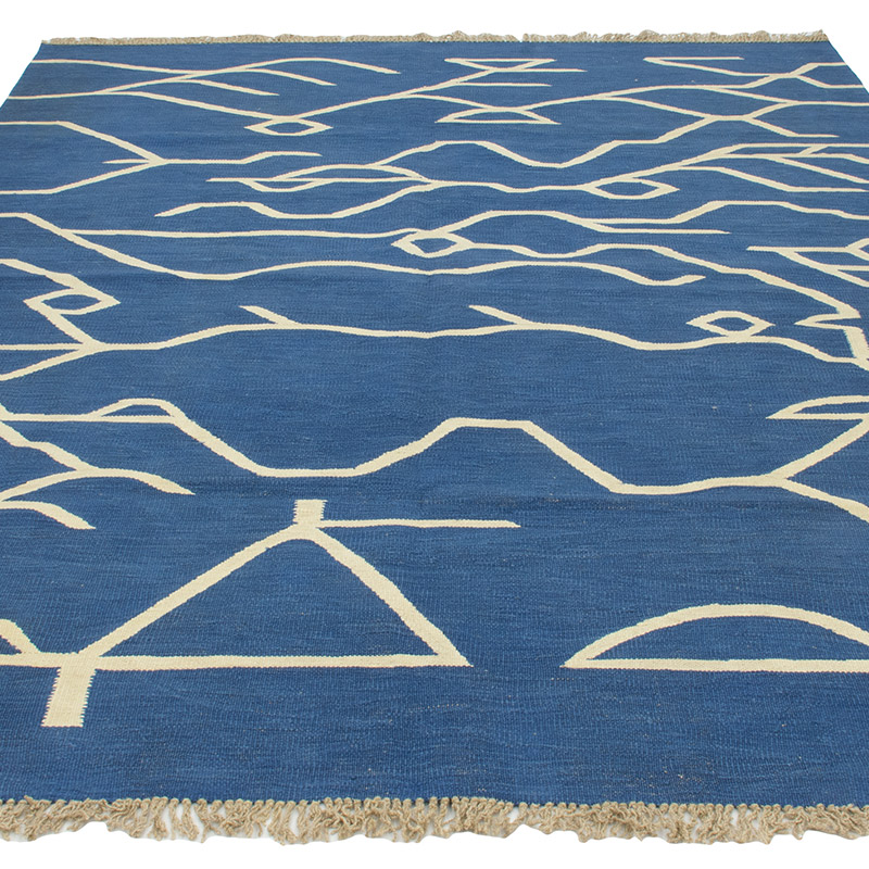 Yeni Kök Boya El Dokuma Kilim - 188 cm x 240 cm - K0093169