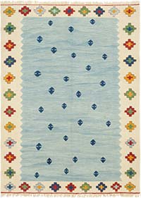 Nueva Alfombra Turca Kilim - 182 cm x 245 cm