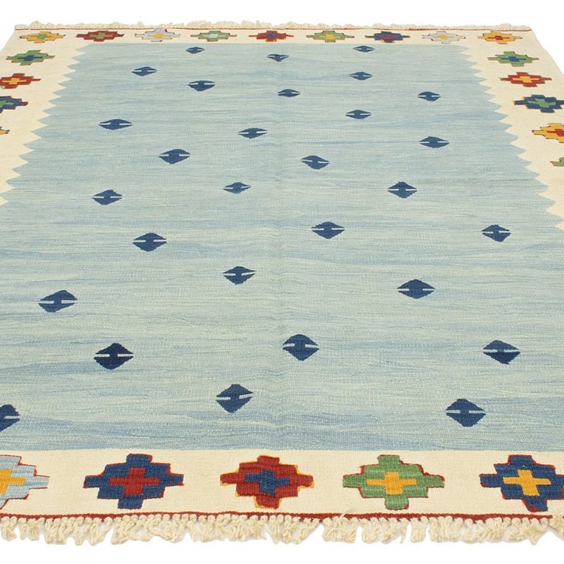 Yeni Kök Boya El Dokuma Kilim - 182 cm x 245 cm - K0093170